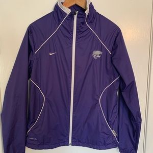 Nike Purple K-State Storm Fit Track Jacket - M
